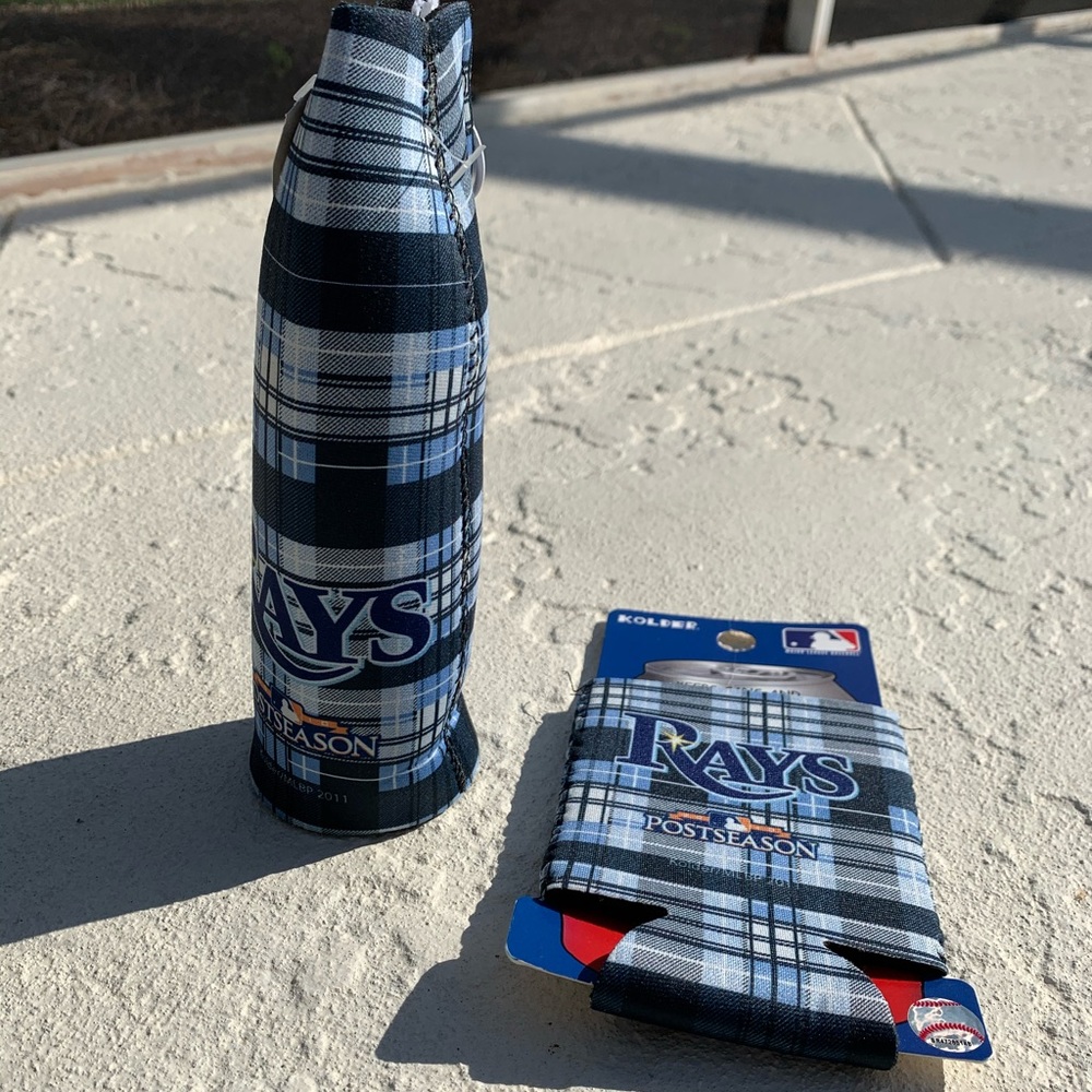 MLB Tampa Bay Rays Neoprene Koozies Can Huggie